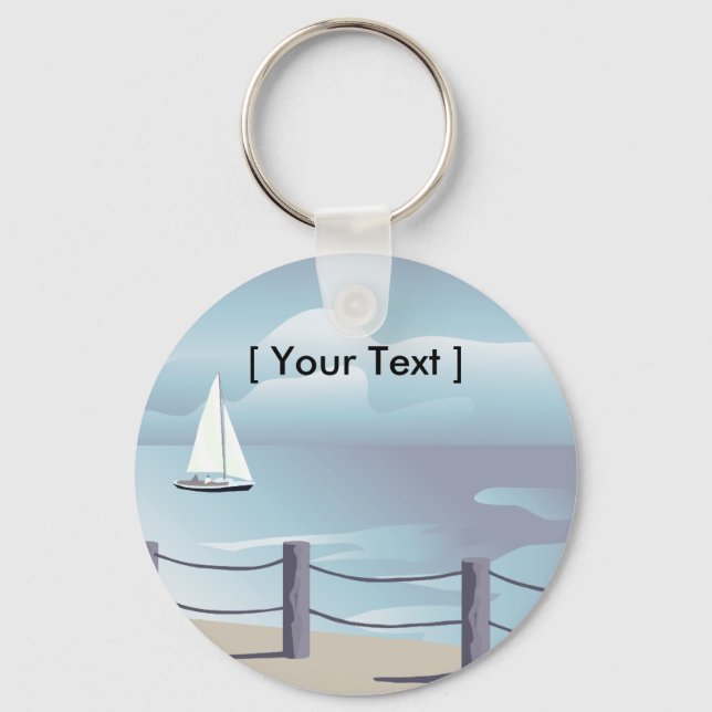 Sailing Keychain (Front)