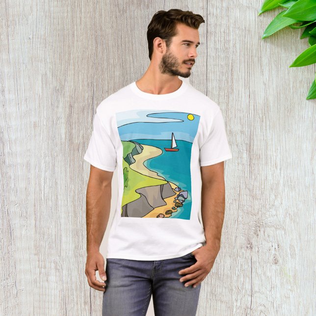 Sailing Landscape T-Shirt (Creator Uploaded)