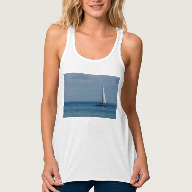 Sailing Mackinac Tank Top (Front)