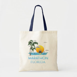 Sailing Marathon Florida Tote Bag