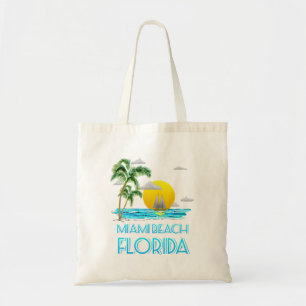 Sailing Miami Beach Florida Tote Bag
