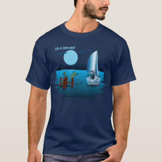 Sailing off to Paradise: Zombie Shirt