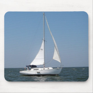 Sailing on Lake Pontchartrain Mousepad