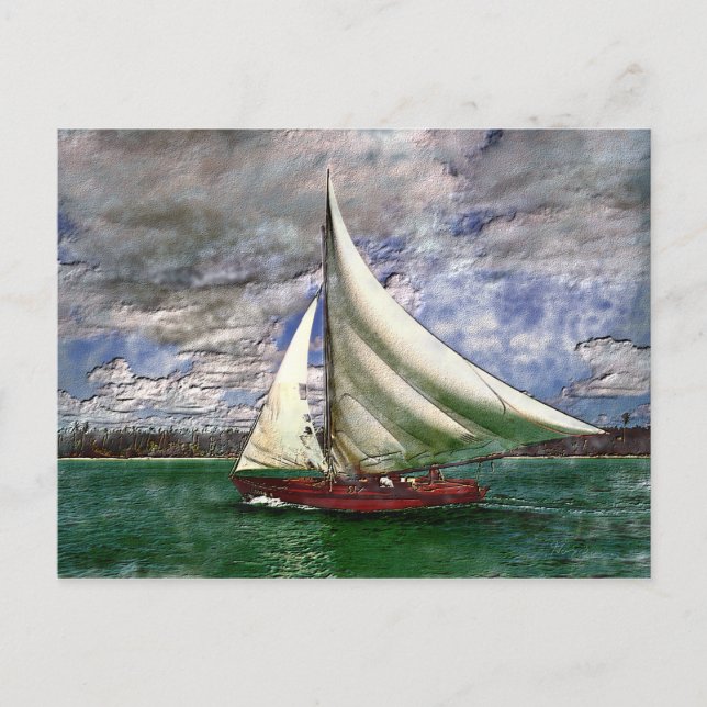 Sailing Postcard (Front)