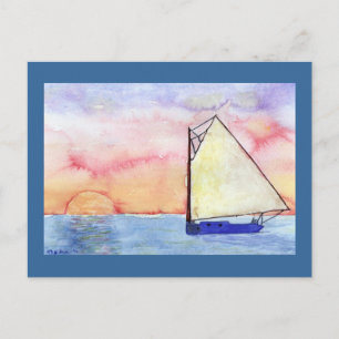 Sailing Postcard