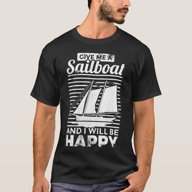 Sailing Quote funny T-Shirt (Front)