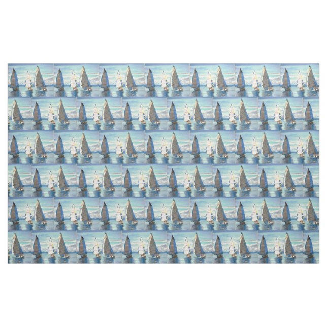 Sailing Regatta Fabrics Fabric (Fat Quarter)
