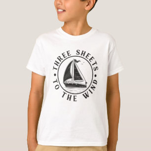 Sailing Sail Captain Boat Sailor Funny Gift Idea T-Shirt