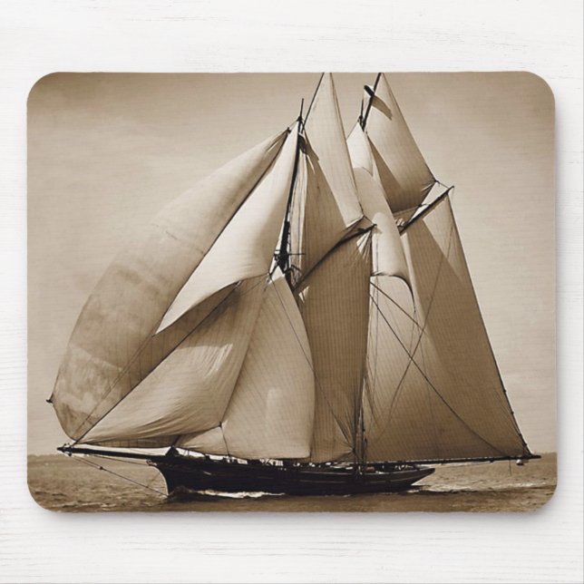 Sailing Sailing Sailing Mouse Pad (Front)