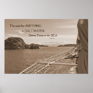 Sailing Salt Water Cure Poster