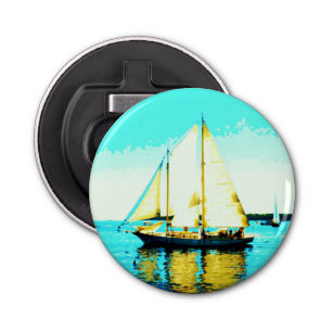 sailing schooner bottle opener