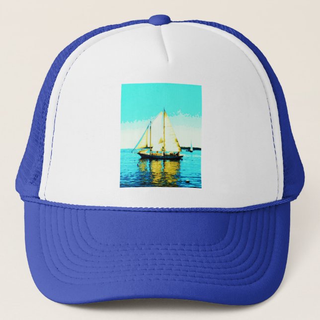 sailing schooner hat (Front)