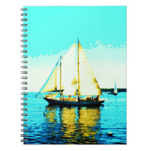 sailing schooner notebook