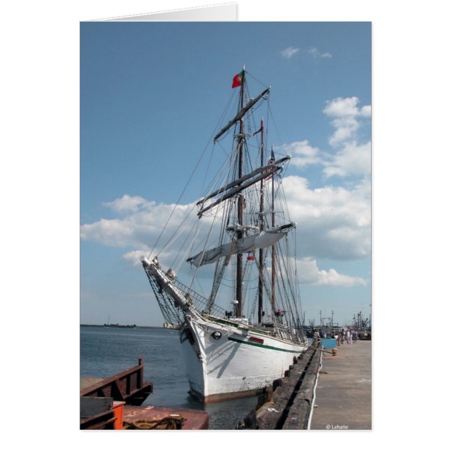 Sailing Ship--blank card (Front)