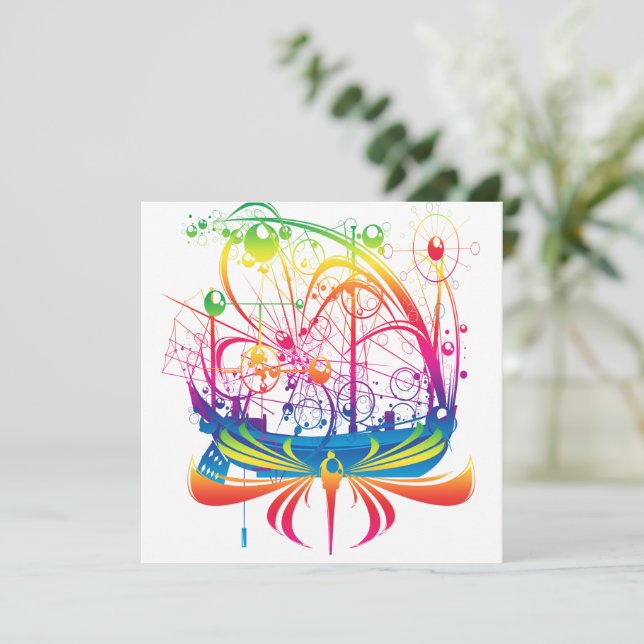 Sailing Ship  Card (Standing Front)