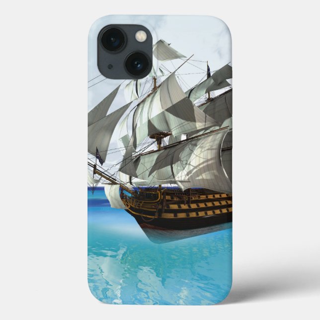 Sailing Ship Case-Mate iPhone Case (Back)