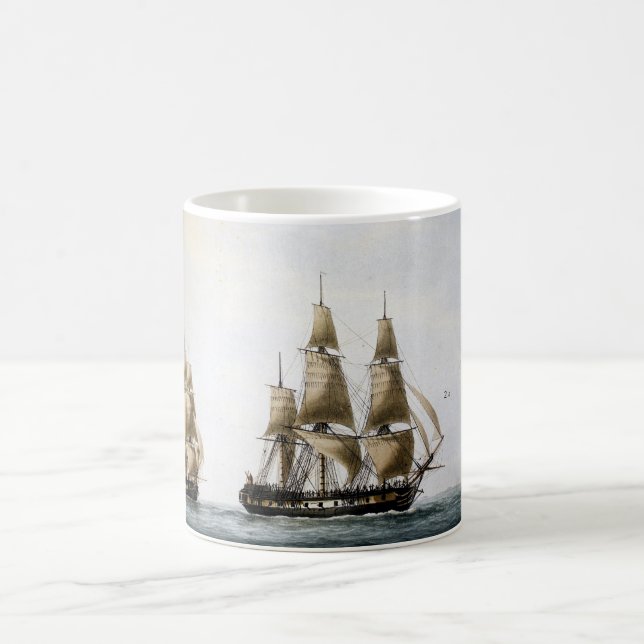 Sailing Ship Coffee Mug (Center)