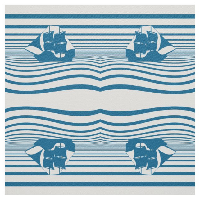 Sailing ship fabric (Swatch)