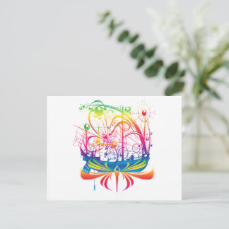 Sailing Ship Flat Greeting Card