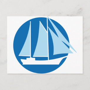 sailing ship postcard