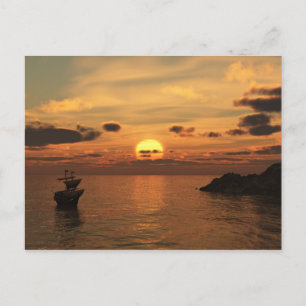 Sailing Ship Postcard