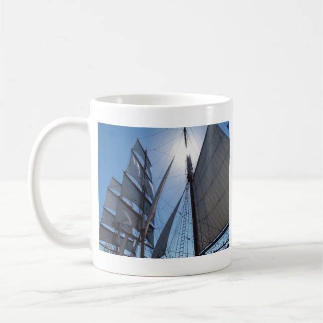 Sailing Ship Sail cup (Left)