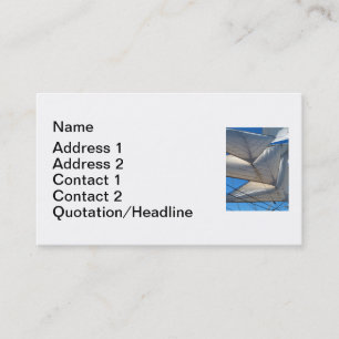 Sailing Ship Sails Business Card