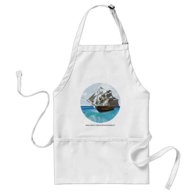 Sailing Ship Standard Apron (Front)