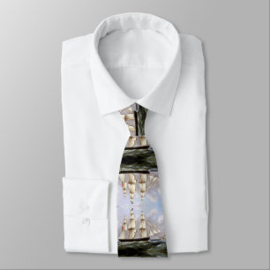 Sailing Ship Woolloomooloo 1850 Tie