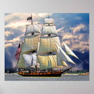 Sailing Ships 1A Poster