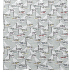 Sailing Shower Curtain