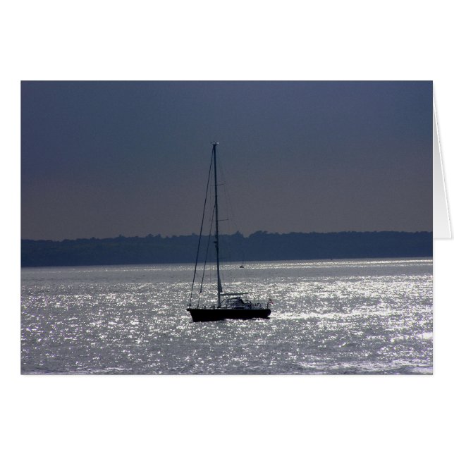 Sailing Solo Travel Card (Front Horizontal)