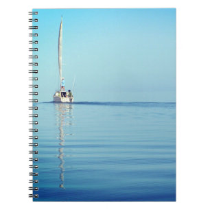 Sailing Spiral Photo Notebook