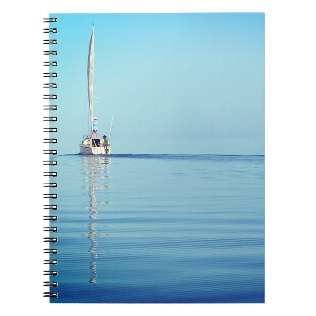 Sailing Spiral Photo Notebook (Front)