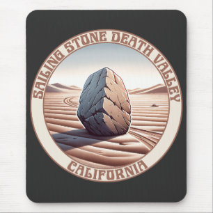 Sailing Stone Death Valley California Mouse Pad