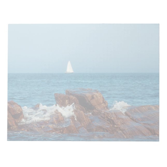 Sailing the Atlantic Notepad (Front)