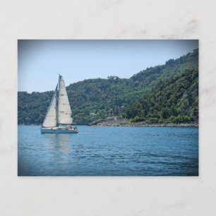 Sailing the Italian Riviera - Portofino - Postcard