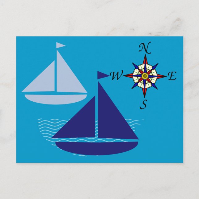 Sailing The Seas Postcard (Front)