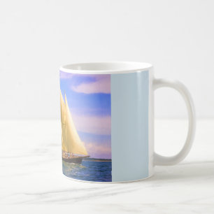 Sailing The Sound Coffee Mug