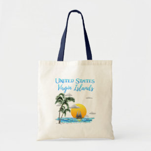 Sailing U.S. Virgin Islands Tote Bag