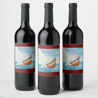 Sailing Wine Label