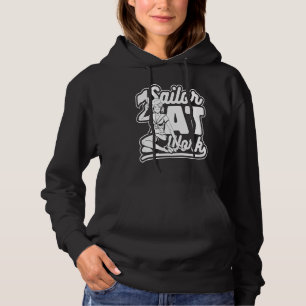Sailing Work Captain Boat  Sailboat Sailor Hoodie