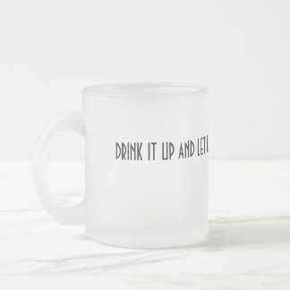 Sailing your soul in the cup | Frosted Glass Mug