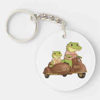 Sailor Ace and First Mate Gator Duo - Retro Advent Key Ring