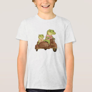 Sailor Ace and First Mate Gator Duo - Retro Advent Tri-Blend Shirt