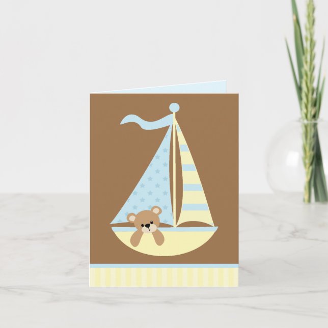 Sailor Baby Bear Card (Front)