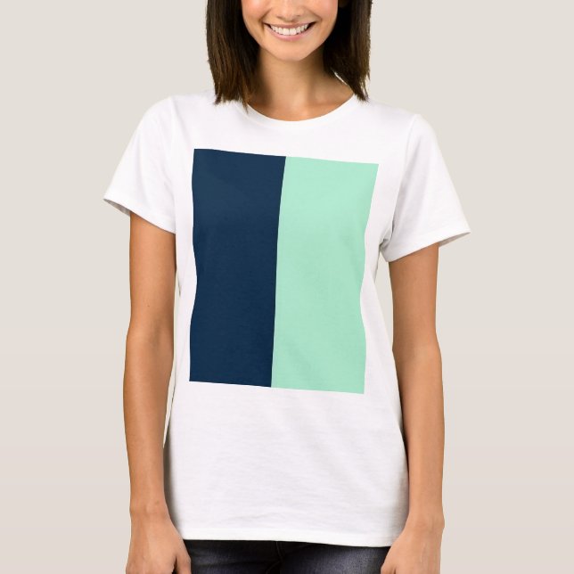 Sailor Blue and Mint T-Shirt (Front)
