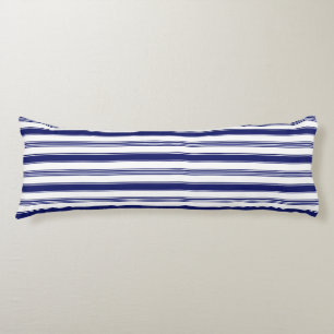 Sailor Blue Horizontal Stripes Body Cushion
