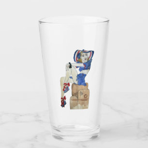 Sailor Girl Glass