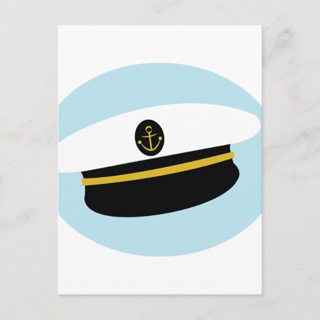 Sailor Hat Postcard (Front)